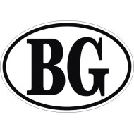 Стикер BG голям