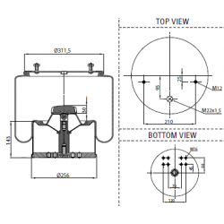 Въздушна възглавница Auger AU344881