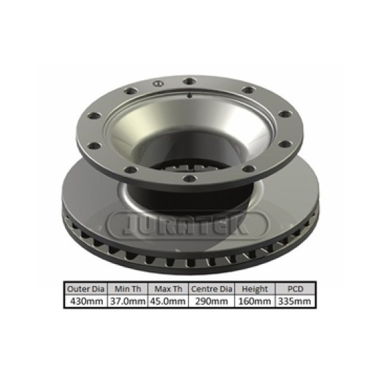 Спирачен диск Juratek BP101