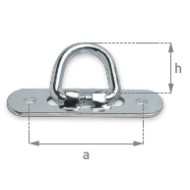 Халки за брезент подвижни 25x51 mm