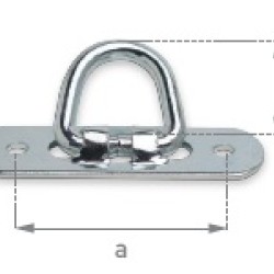 Халки за брезент подвижни 25x51 mm