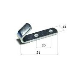 Метална кука 13x51x20x2.8 mm