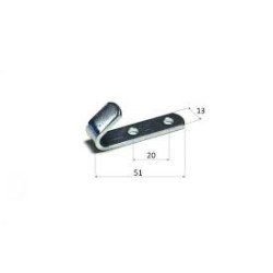 Метална кука 13x51x20x2.8 mm
