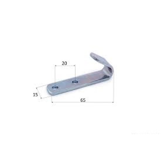 Метална кука 15x65x20x2.5 mm