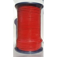 Ластично въже 8 mm червено