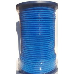 Ластично въже 8 mm синьо