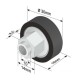 Ролка за брезентова щора 30x9.5 mm