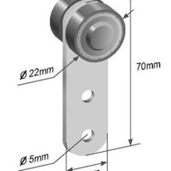 Водач 22x70 mm