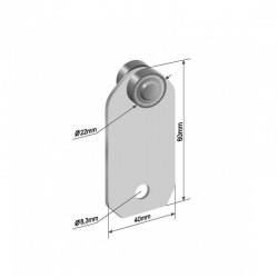 Водач Koegel 22x80 mm