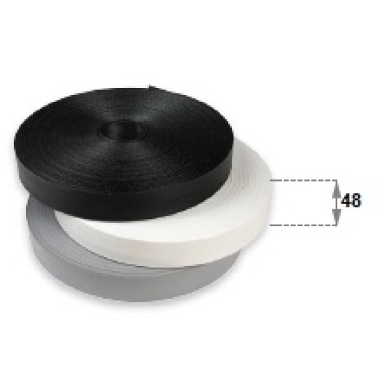 Термоколан PVC черен 48 mm ролка 100 m