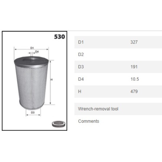 Въздушен филтър MecaFilter FA 3135
