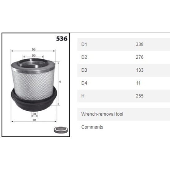 Въздушен филтър MecaFilter FA 3697