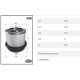 Въздушен филтър MecaFilter FA 3697