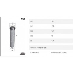 Въздушен филтър MecaFilter FA 3111