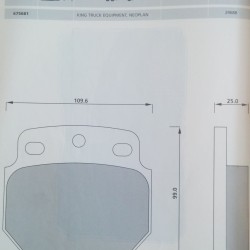 29688 Дискова накладка Roulunds 55675681