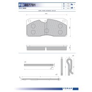 29039 Дискова накладка Roulunds 55467781PRO