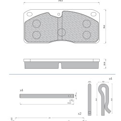 29039 Дискова накладка Roulunds 55467781PRO