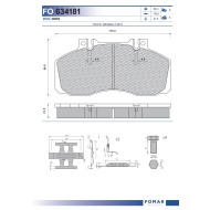 29065 Дискова накладка Roulunds 55634181PRO
