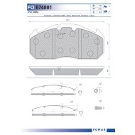 29053 Дискова накладка Roulunds 674881