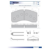 29162 Дискова накладка Roulunds 55917281PRO