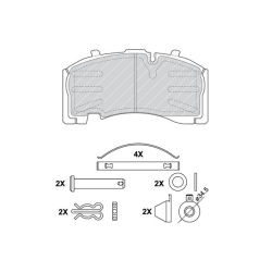 29171 Дискова накладка Ferodo FCV1825B