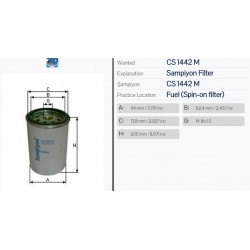 Горивен филтър Sampiyon CS 1442 M=CS 1442 MR