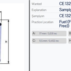 Горивен филтър Sampiyon CE 1329 ME