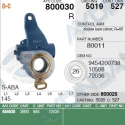 Автоматична тресчотка AYDINSAN 800030