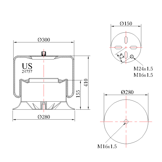 Въздушна възглавница US 24757K29