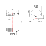 Въздушна възглавница US 26198P