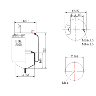Въздушна възглавница US 26420K