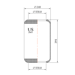 Въздушна възглавница US 2661