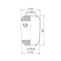 Въздушна възглавница US 2757