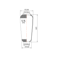 Въздушна възглавница US 2882