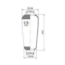 Въздушна възглавница US 2882