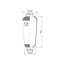 Въздушна възглавница US 2882
